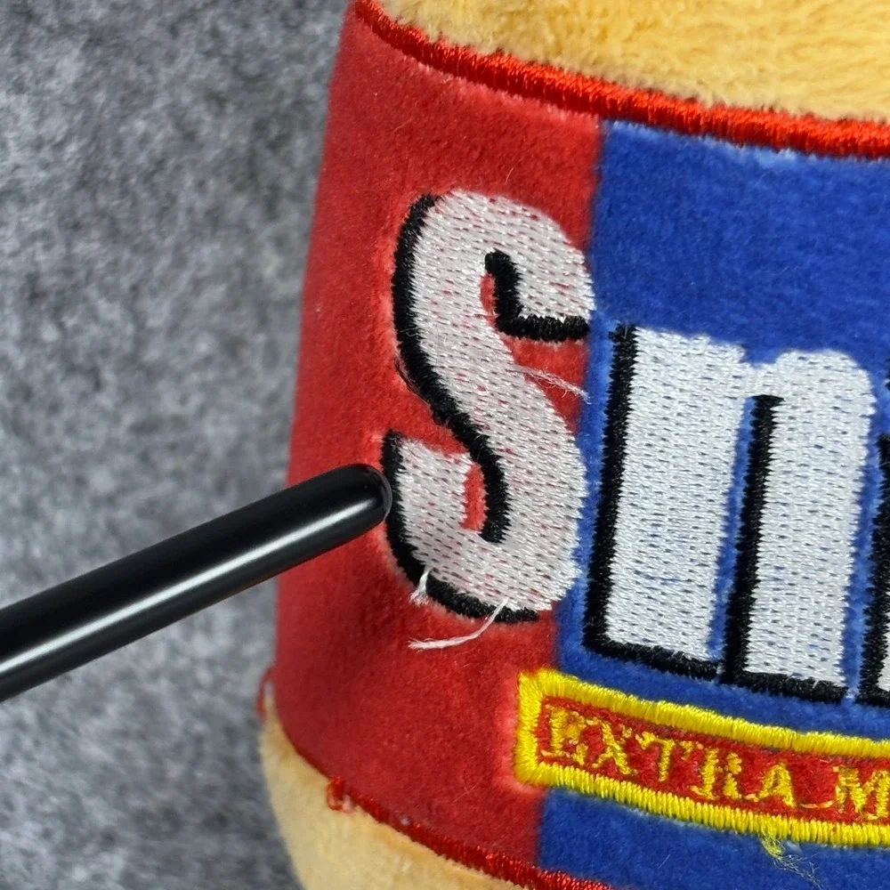 Huxley Kent Snif Peanut Butter Plush Dog Toy Small Squeaky Crinkle Parody Jar